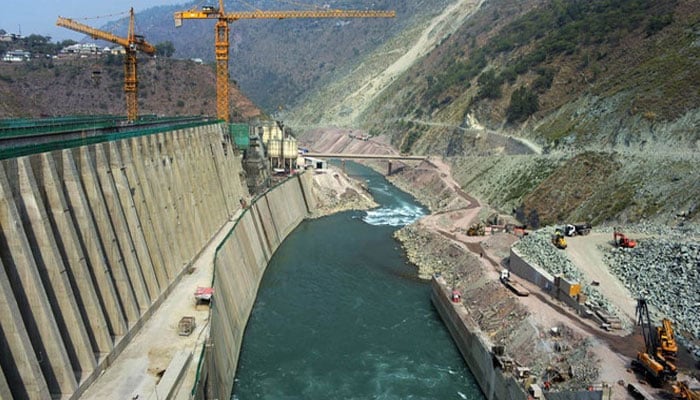 This file photo shows a general view of the Neelum-Jhelum Hydropower Project in Nosari, in Pakistan-administered Kashmir’s Neelum Valley on Oct. 31, 2017. — AFP