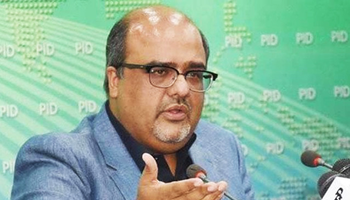 Former adviser to the prime minister on Accountability Shahzad Akbar. — PID/File