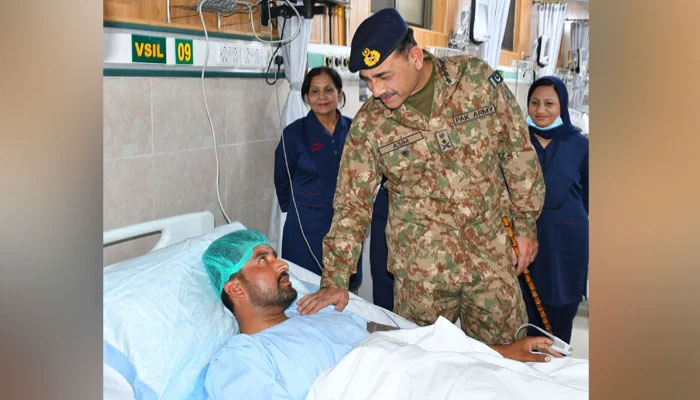 Chief of the Army Staff General Asim Munir visited the Quetta Garrison on July 14, 2023. ISPR