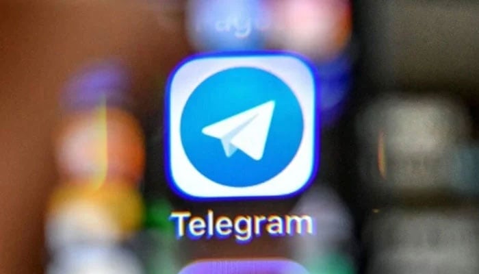 A representational picture of the Telegram app. — AFP/File
