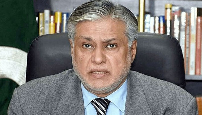 Ishaq Dar sees no legal hurdle for senator to become caretaker PM. The News/File