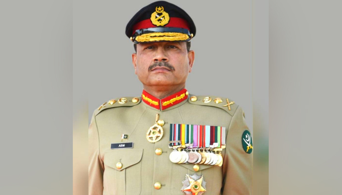 Chief of the Army Staff (COAS) General Syed Asim Muneer can be seen in this picture. — ISPR/File