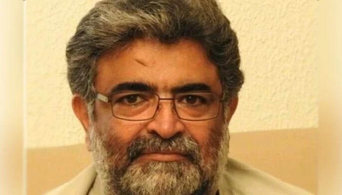 Mir Ali Mardan Khan Domki, the nominated caretaker chief minister can be seen in this picture. — Geo Urdu/File