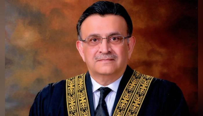 Chief Justice of Pakistan Umar Ata Bandial. — Supreme Court website/File