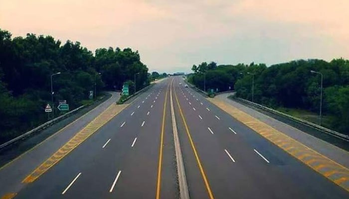 A motorway can be seen in this picture. — Radio Pakistan/File