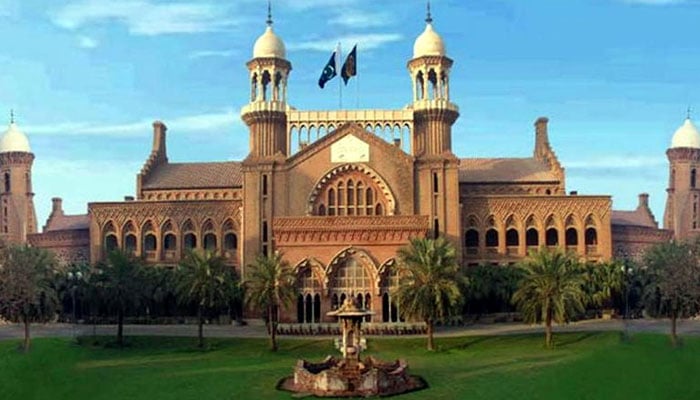 The picture shows the building of the Lahore High Court. — Radio Pakistan/File