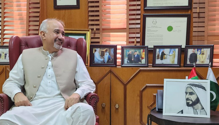Ambassador of Pakistan, Faisal Niaz Tirmizi. — by reporter