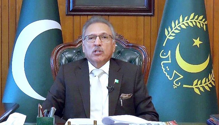 President Dr Arif Alvi. — APP/File