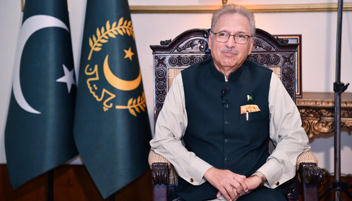 President Dr Arif Alvi. — Radio Pakistan/File
