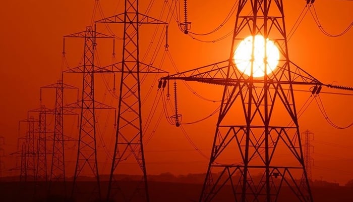 Power transmission poles can be seen in this picture. — AFP/File