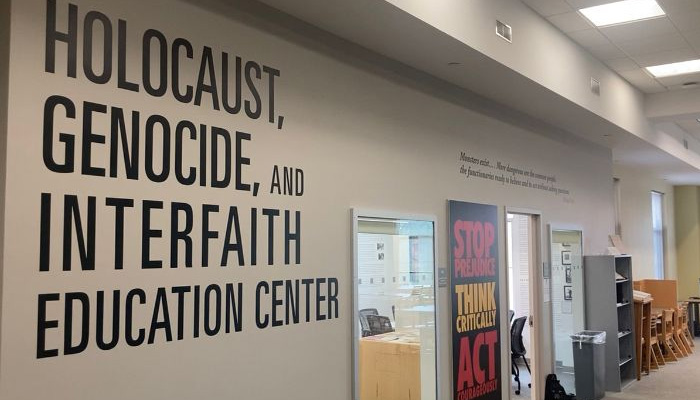 The Holocaust, Genocide, and Interfaith Education Centre at the Manhattan College in New York. — Photo by author