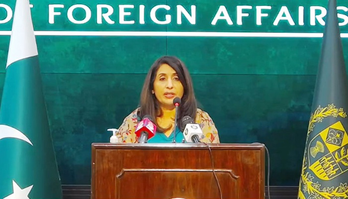 Spokeswoman at the Foreign Office Mumtaz Zahra Baloch. — Radio Pakistan/File
