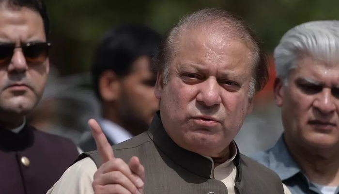 PMLN supremo Nawaz Sharif. — AFP/File