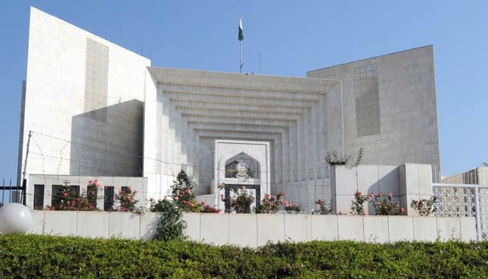 The Supreme Court of Pakistan building can be seen in this picture in Islamabad. — AFP/File