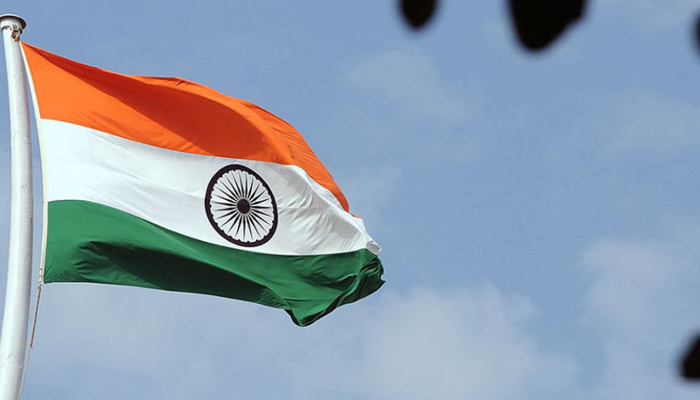 Indian flag can be seen in this picture. — AFP/File