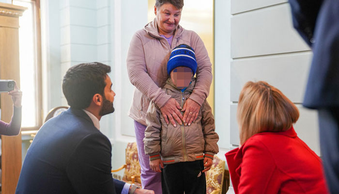 Qatar reunites stranded Ukrainian children with families. Arab News