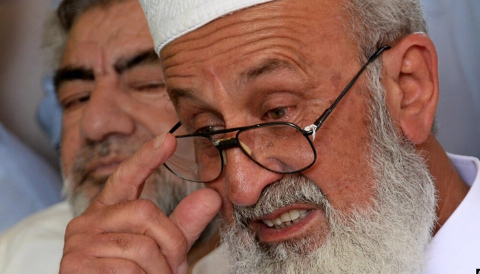 Prominent educationist of KP and a former vice-chancellor of universities, Ajmal Khan. — AFP/File