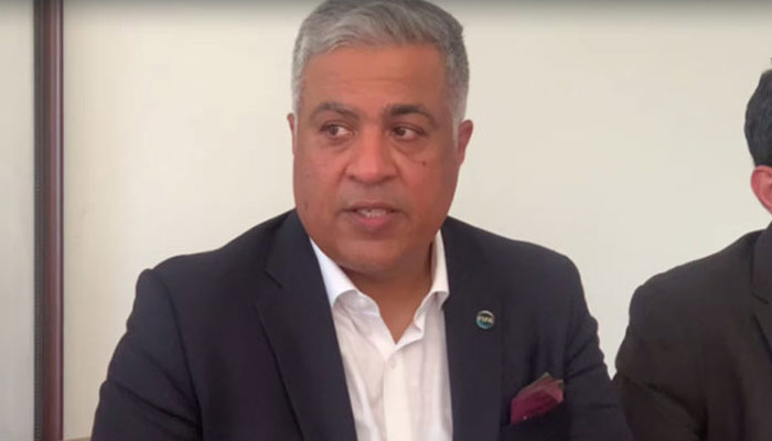 Pakistan Football Federation (PFF) Normalisation Committee Chairman Haroon Malik. ASport TV