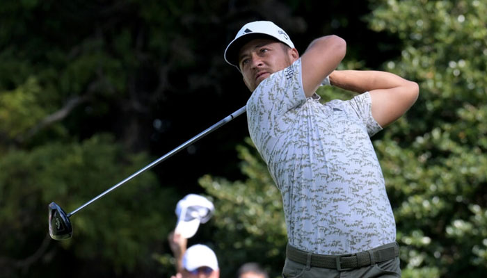 Xander Schauffele had three bogeys before hauling himself back in contention at 4-under. AFP