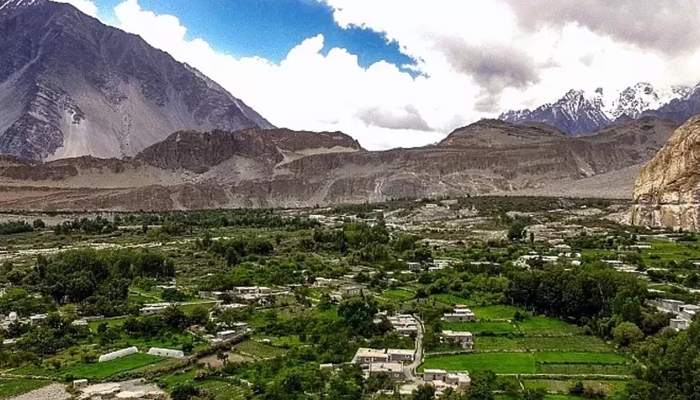 This image shows Passu village in Gilgit-Baltistan. — AFP/File