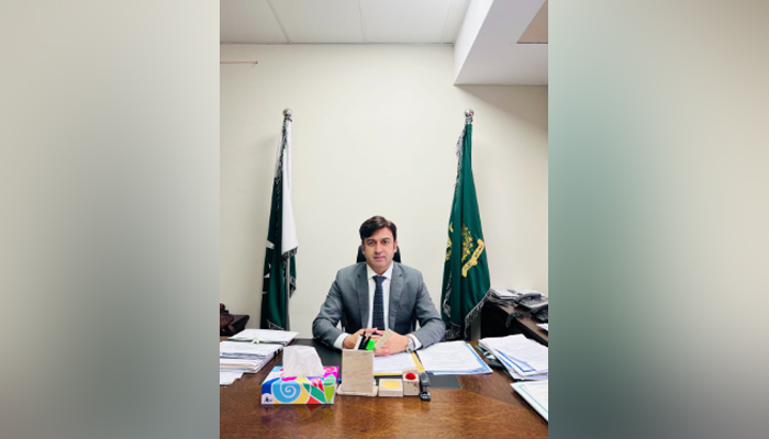 Khyber Pakhtunkhwa caretaker Minister for Science and Information Technology Dr Najibullah Khan Marwat. — APP/File