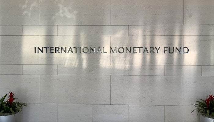 The International Monetary Fund headquarters in Washington, DC, can be seen in this image taken on April 13, 2023. — AFP