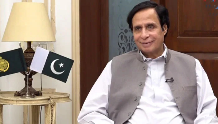 Fomer Punjab chief minister Parvez Elahi in this undated image. — Online