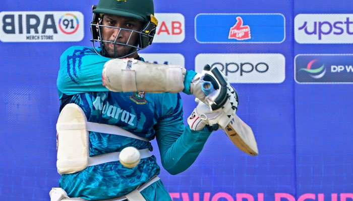 Bangladesh captain Shakib Al Hasan. AFP File