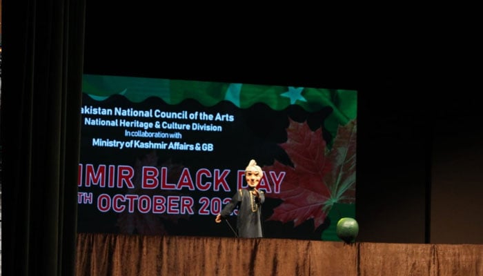 Pakistan National Council of the Arts (PNCA) hosted a series of impactful activities to mark Black Day. Facebook/ PNCAOfficial