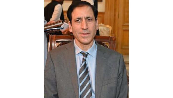 Khyber Pakhtunkhwa Caretaker Minister for Law and Human Rights Justice (R) Syed Arshad Hussain Shah. — File