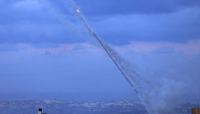 Lack of access to Gaza forces most media to cover the conflict from a distance. AFP Flie