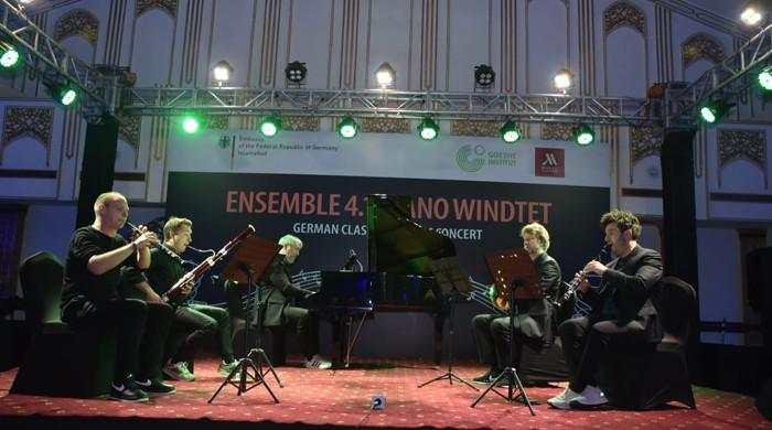 Enthralling classical music performance by German ‘Ensemble 4.1’
