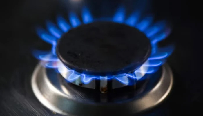 A flame on a stove can be seen lit with blue fire. — AFP/File