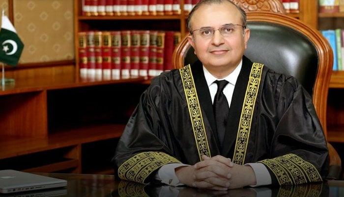 Supreme Court’s Justice Mansoor Ali Shah . — APP