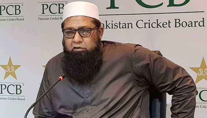 Pakistans former Test captain Inzamam-ul-Haq. — X/@TheRealPCB