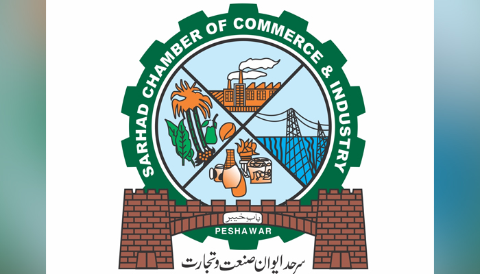 The Sarhad Chamber of Commerce and Industry logo can be seen in this image released on August 13, 2022. — Facebook/Sarhad Chamber Peshawar