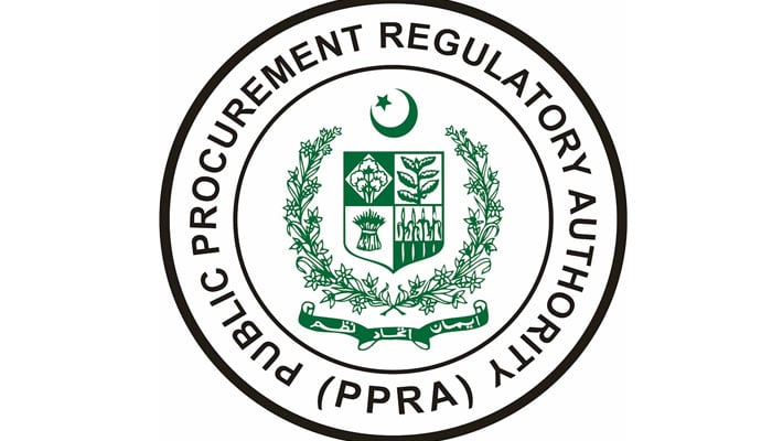 The logo of the Public Procurement Regulatory Authority (PPRA). —  https://www.ppra.org.pk/