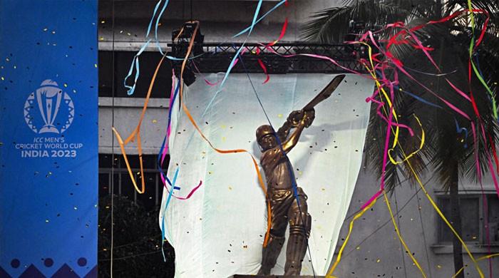 India 'joy to watch', says Tendulkar after statue unveiling - Vimarsana News