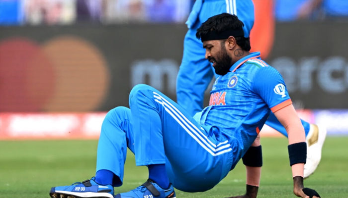 Indias Hardik Pandya will miss the rest of the tournament with an ankle injury. — AFP/File