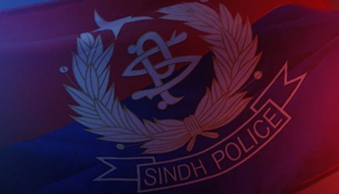 This image released on October 31, 2023, shows the Sindh Police Logo. — Facebook/Sindh Police