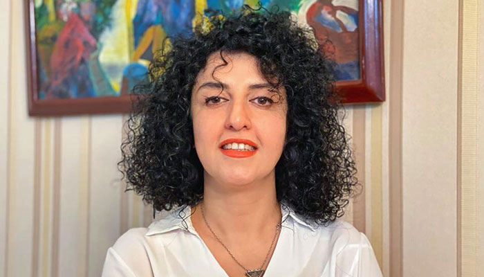Narges Mohammadis family said they were worried about her health.  — AFP File