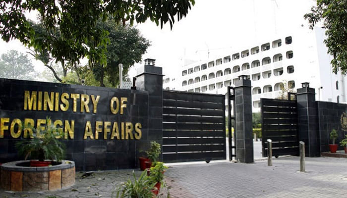 The Foreign Office building in Islamabad. — APP FILE