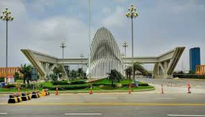 The main entrance of the Bahria Town Karachi. — The News/File