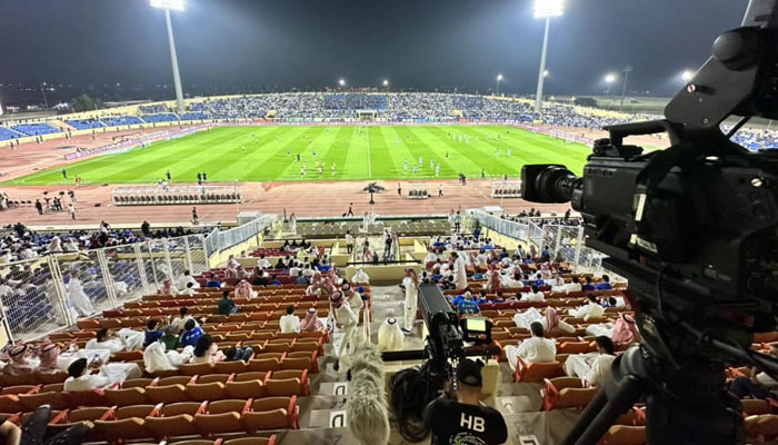 The Prince Abdullah bin Jalawi Stadium in Al-Hasa. —Facebook/Prince Abdullah bin Jalawi Stadium