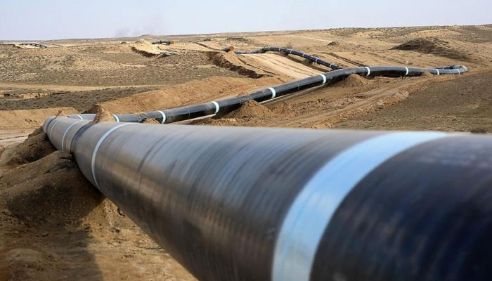 This undated photo shows the gas pipeline. — AzerNews