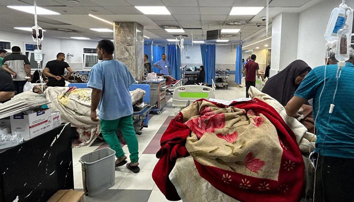 Al-Shifa Hospital in Gaza. — AFP File