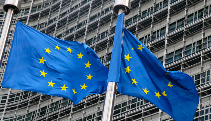 European Union flags. — AFP/File