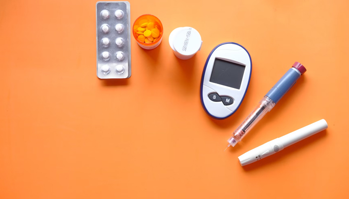 This image shows medicines and necessary equipment for checking diabetes. — Unsplash/File