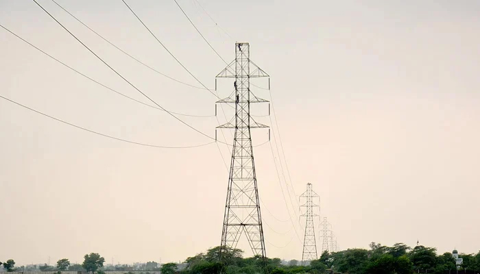 A representational image shows a high-voltage transmission tower in this picture released on July 7, 2023. — Facebook/National Transmission & Despatch Company NTDC, MOE-Power Division