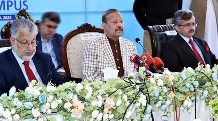 AJK president lays foundation for Rs7bn Poonch University project - Vimarsana News